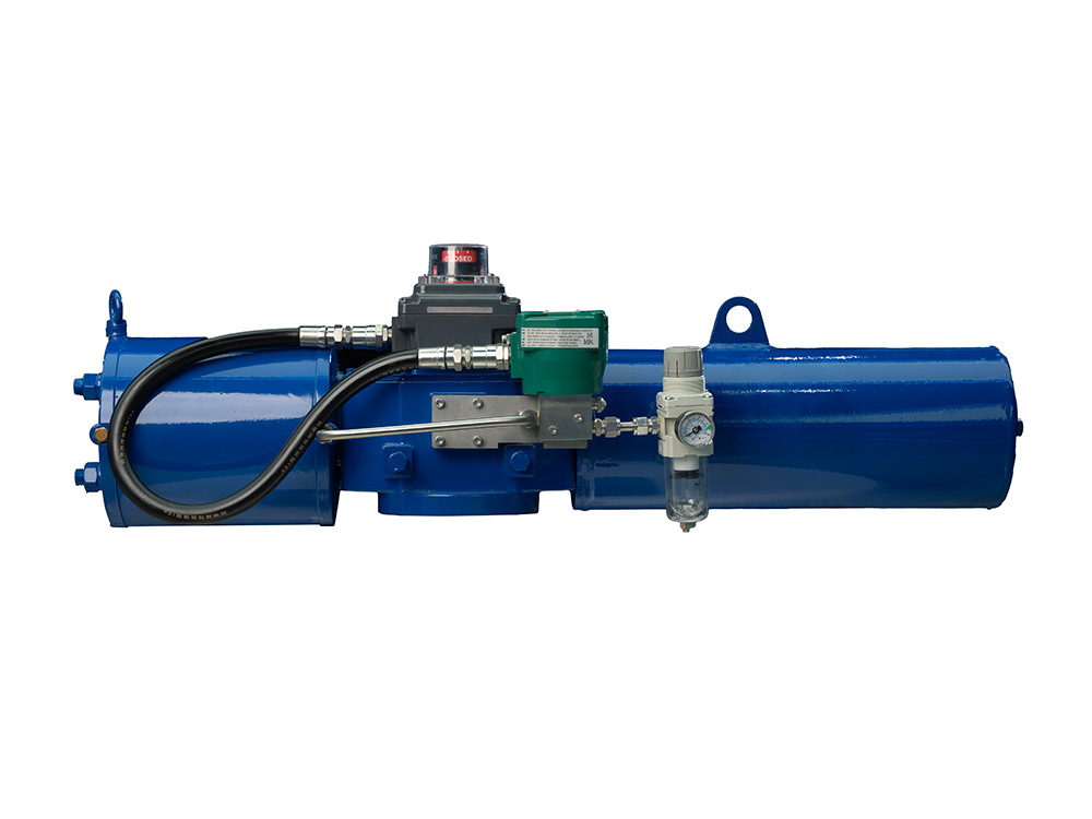 Scotch Yoke Pneumatic Actuator Пневматический привод с кулисным механизмом